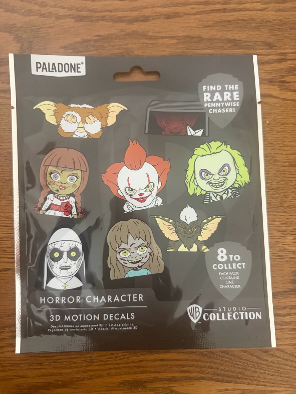 Horror Character 3D Motion Decals - Black Pack - Mystery Halloween Decal